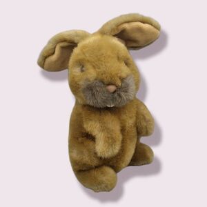 Vintage 24K Special Effects Toni Bunny Rabbit Plush Brown Realistic Buck Teeth